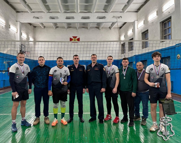 СОТРУДНИКИ ВНЕВЕДОМСТВЕННОЙ ОХРАНЫ СТАЛИ ПРИЗЕРАМИ ТУРНИРА ПО ВОЛЕЙБОЛУ