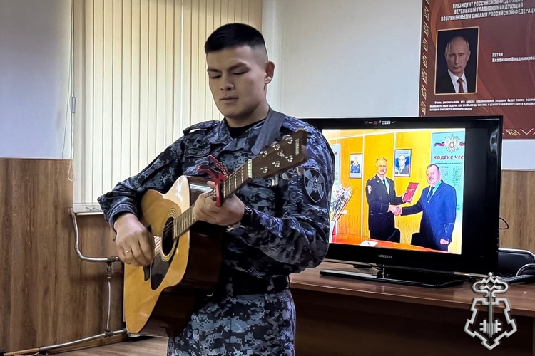 РОСГВАРДЕЕЦ  ИЗ ГОРНО-АЛТАЙКА СТАЛ ЛАУРЕАТОМ ВСЕРОССИЙСКОГО ФЕСТИВАЛЯ "СТУДВЕСНА" В КАЗАНИ