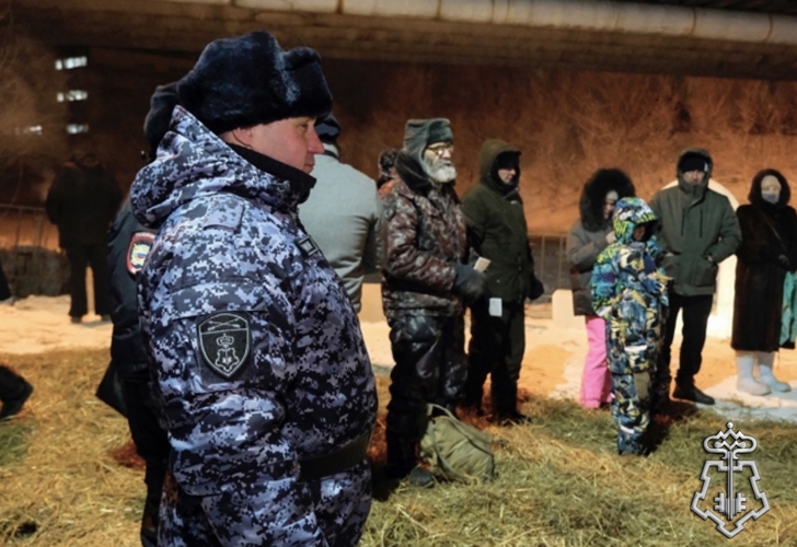 В РЕСПУБЛИКЕ АЛТАЙ РОСГВАРДИЯ ОБЕСПЕЧИЛА БЕЗОПАСНОСТЬ ВО ВРЕМЯ ПРАЗДНОВАНИЯ КРЕЩЕНИЯ ГОСПОДНЯ