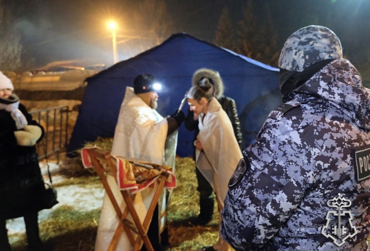 В РЕСПУБЛИКЕ АЛТАЙ РОСГВАРДИЯ ОБЕСПЕЧИЛА БЕЗОПАСНОСТЬ ВО ВРЕМЯ ПРАЗДНОВАНИЯ КРЕЩЕНИЯ ГОСПОДНЯ