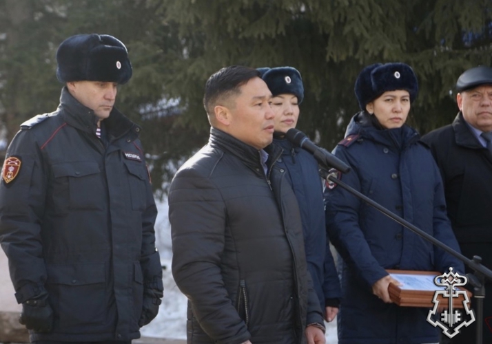 В ГОРНО-АЛТАЙСКЕ СОСТОЯЛСЯ ГАРНИЗОННЫЙ РАЗВОД ПОДРАЗДЕЛЕНИЙ РОСГВАРДИИ И ПОЛИЦИИ