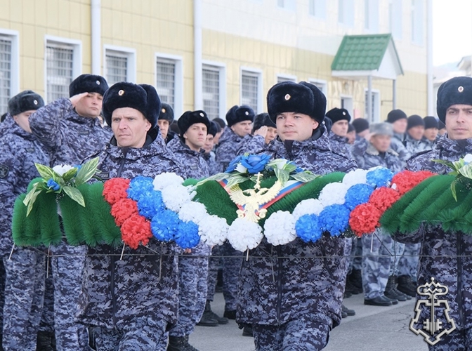 РОСГВАРДЕЙЦЫ ОТМЕТИЛИ ЮБИЛЕЙ ВЕДОМСТВА