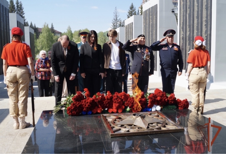 РОСГВАРДЕЙЦЫ ОТМЕТИЛИ ДЕНЬ ПОБЕДЫ