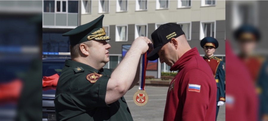 ЗАМЕСТИТЕЛЬ ДИРЕКТОРА РОСГВАРДИИ ГЕНЕРАЛ-ПОЛКОВНИК ВАСИЛИЙ СОНИН ПОЗДРАВИЛ ПОБЕДИТЕЛЕЙ ВСЕРОССИЙСКОГО КОНКУРСА ПРОФЕССИОНАЛЬНОГО МАСТЕРСТВА «ЛУЧШИЙ ПО ПРОФЕССИИ» (ВИДЕО)